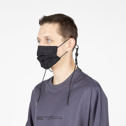 761ACU1-S-BLACK / Niløs ストラップマスク - JULIUS TOKYO STORE
